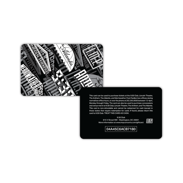 Lincoln Gift Card